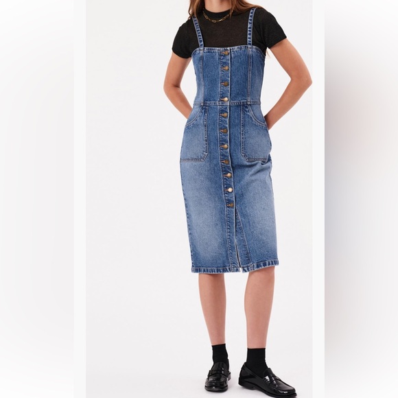 New Rolla’s Venice Denim Dress Size 6(XS) - Picture 1 of 7